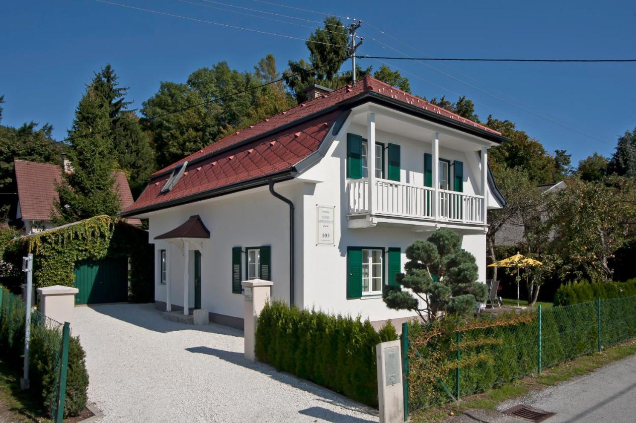 Ferienhaus Kleine Gartenvilla Pörtschach am Wörthersee Exteriér fotografie